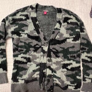 Vince Camuto Camo Sweater